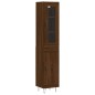 vidaXL Highboard Braun Eichen-Optik 34,5x34x180 cm Holzwerkstoff vidaXL Highboard Braun Eichen-Optik 34,5x34x180 cm Holzwerkstoff