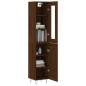 vidaXL Highboard Braun Eichen-Optik 34,5x34x180 cm Holzwerkstoff vidaXL Highboard Braun Eichen-Optik 34,5x34x180 cm Holzwerkstoff