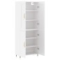 vidaXL Highboard Weiß 69,5x34x180 cm Holzwerkstoff vidaXL Highboard Weiß 69,5x34x180 cm Holzwerkstoff
