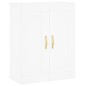 vidaXL Highboard Weiß 69,5x34x180 cm Holzwerkstoff vidaXL Highboard Weiß 69,5x34x180 cm Holzwerkstoff