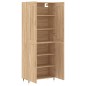 vidaXL Highboard Sonoma-Eiche 69,5x34x180 cm Holzwerkstoff vidaXL Highboard Sonoma-Eiche 69,5x34x180 cm Holzwerkstoff