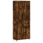 vidaXL Highboard Räuchereiche 69,5x34x180 cm Holzwerkstoff vidaXL Highboard Räuchereiche 69,5x34x180 cm Holzwerkstoff
