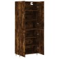 vidaXL Highboard Räuchereiche 69,5x34x180 cm Holzwerkstoff vidaXL Highboard Räuchereiche 69,5x34x180 cm Holzwerkstoff