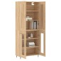 vidaXL Highboard Sonoma-Eiche 69,5x34x180 cm Holzwerkstoff vidaXL Highboard Sonoma-Eiche 69,5x34x180 cm Holzwerkstoff