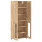vidaXL Highboard Sonoma-Eiche 69,5x34x180 cm Holzwerkstoff vidaXL Highboard Sonoma-Eiche 69,5x34x180 cm Holzwerkstoff