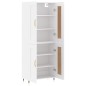 vidaXL Highboard Weiß 69,5x34x180 cm Holzwerkstoff vidaXL Highboard Weiß 69,5x34x180 cm Holzwerkstoff
