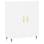 vidaXL Highboard Weiß 69,5x34x180 cm Holzwerkstoff vidaXL Highboard Weiß 69,5x34x180 cm Holzwerkstoff