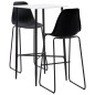 3-tlg. Bar-Set Kunststoff Schwarz 3-tlg. Bar-Set Kunststoff Schwarz