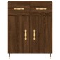 vidaXL Highboard Braun Eichen-Optik 69,5x34x180 cm Holzwerkstoff vidaXL Highboard Braun Eichen-Optik 69,5x34x180 cm Holzwerkstoff