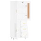vidaXL Highboard Weiß 69,5x34x180 cm Holzwerkstoff vidaXL Highboard Weiß 69,5x34x180 cm Holzwerkstoff