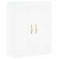 vidaXL Highboard Weiß 69,5x34x180 cm Holzwerkstoff vidaXL Highboard Weiß 69,5x34x180 cm Holzwerkstoff