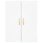 vidaXL Highboard Weiß 69,5x34x180 cm Holzwerkstoff vidaXL Highboard Weiß 69,5x34x180 cm Holzwerkstoff