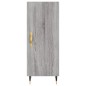 vidaXL Highboard Grau Sonoma 34,5x34x180 cm Holzwerkstoff vidaXL Highboard Grau Sonoma 34,5x34x180 cm Holzwerkstoff
