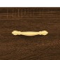 vidaXL Highboard Braun Eichen-Optik 34,5x34x180 cm Holzwerkstoff vidaXL Highboard Braun Eichen-Optik 34,5x34x180 cm Holzwerkstoff