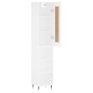 vidaXL Highboard Weiß 34,5x34x180 cm Holzwerkstoff vidaXL Highboard Weiß 34,5x34x180 cm Holzwerkstoff