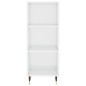 vidaXL Highboard Hochglanz-Weiß 34,5x34x180 cm Holzwerkstoff vidaXL Highboard Hochglanz-Weiß 34,5x34x180 cm Holzwerkstoff