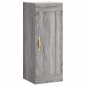 vidaXL Highboard Grau Sonoma 34,5x34x180 cm Holzwerkstoff vidaXL Highboard Grau Sonoma 34,5x34x180 cm Holzwerkstoff