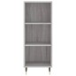 vidaXL Highboard Grau Sonoma 34,5x34x180 cm Holzwerkstoff vidaXL Highboard Grau Sonoma 34,5x34x180 cm Holzwerkstoff