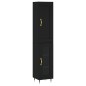 vidaXL Highboard Schwarz 34,5x34x180 cm Holzwerkstoff vidaXL Highboard Schwarz 34,5x34x180 cm Holzwerkstoff
