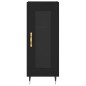vidaXL Highboard Schwarz 34,5x34x180 cm Holzwerkstoff vidaXL Highboard Schwarz 34,5x34x180 cm Holzwerkstoff