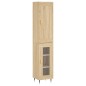 vidaXL Highboard Sonoma-Eiche 34,5x34x180 cm Holzwerkstoff vidaXL Highboard Sonoma-Eiche 34,5x34x180 cm Holzwerkstoff