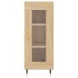 vidaXL Highboard Sonoma-Eiche 34,5x34x180 cm Holzwerkstoff vidaXL Highboard Sonoma-Eiche 34,5x34x180 cm Holzwerkstoff