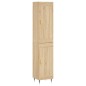 vidaXL Highboard Sonoma-Eiche 34,5x34x180 cm Holzwerkstoff vidaXL Highboard Sonoma-Eiche 34,5x34x180 cm Holzwerkstoff
