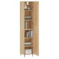 vidaXL Highboard Sonoma-Eiche 34,5x34x180 cm Holzwerkstoff vidaXL Highboard Sonoma-Eiche 34,5x34x180 cm Holzwerkstoff