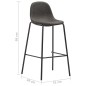 Barhocker 6 Stk. Dunkelgrau Stoff Barhocker 6 Stk. Dunkelgrau Stoff