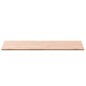 vidaXL Tischplatte 100x60x1,5 cm Rechteckig Massivholz Buche vidaXL Tischplatte 100x60x1,5 cm Rechteckig Massivholz Buche