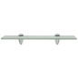 vidaXL Schweberegale 2 Stk. Glas 40x10 cm 8 mm vidaXL Schweberegale 2 Stk. Glas 40x10 cm 8 mm