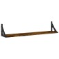 vidaXL Wandregale 2 Stk. Räuchereiche 80x15x15,5 cm Holzwerkstoff vidaXL Wandregale 2 Stk. Räuchereiche 80x15x15,5 cm Holzwerkstoff