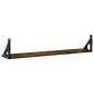 vidaXL Wandregale 2 Stk. Räuchereiche 80x15x15,5 cm Holzwerkstoff vidaXL Wandregale 2 Stk. Räuchereiche 80x15x15,5 cm Holzwerkstoff