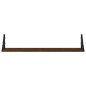vidaXL Wandregale 2 Stk. Braun Eichen-Optik 80x15x15,5cm Holzwerkstoff vidaXL Wandregale 2 Stk. Braun Eichen-Optik 80x15x15,5cm Holzwerkstoff