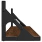 vidaXL Wandregale 2 Stk. Braun Eichen-Optik 80x15x15,5cm Holzwerkstoff vidaXL Wandregale 2 Stk. Braun Eichen-Optik 80x15x15,5cm Holzwerkstoff