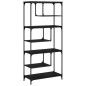 vidaXL Bücherregal Schwarz 81x36x176 cm Holzwerkstoff vidaXL Bücherregal Schwarz 81x36x176 cm Holzwerkstoff