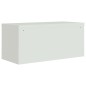 vidaXL Aktenschrank Hellgrau 90x40x145 cm Stahl vidaXL Aktenschrank Hellgrau 90x40x145 cm Stahl