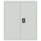 vidaXL Aktenschrank Hellgrau 90x40x145 cm Stahl vidaXL Aktenschrank Hellgrau 90x40x145 cm Stahl