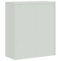 vidaXL Aktenschrank Hellgrau 90x40x145 cm Stahl vidaXL Aktenschrank Hellgrau 90x40x145 cm Stahl
