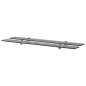 Schwebende Regale 2 Stk. Glas 100x10 cm 8 mm Schwebende Regale 2 Stk. Glas 100x10 cm 8 mm