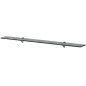 Schwebende Regale 2 Stk. Glas 100x10 cm 8 mm Schwebende Regale 2 Stk. Glas 100x10 cm 8 mm