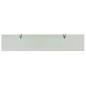 Schwebende Regale 2 Stk. Glas 100x20 cm 8 mm Schwebende Regale 2 Stk. Glas 100x20 cm 8 mm