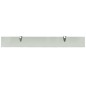 Schwebende Regale 2 Stk. Glas 80x10 cm 8 mm Schwebende Regale 2 Stk. Glas 80x10 cm 8 mm