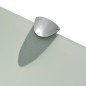 Schwebende Regale 2 Stk. Glas 80x10 cm 8 mm Schwebende Regale 2 Stk. Glas 80x10 cm 8 mm