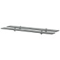 Schwebende Regale 2 Stk. Glas 100x20 cm 8 mm Schwebende Regale 2 Stk. Glas 100x20 cm 8 mm