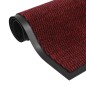 vidaXL Schmutzfangmatten 2 Stk. Rechteckig Getuftet 40x60 cm Rot vidaXL Schmutzfangmatten 2 Stk. Rechteckig Getuftet 40x60 cm Rot