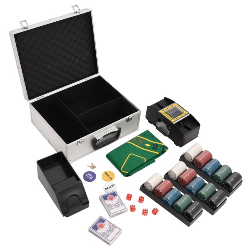 vidaXL Pokerchips-Set 300 Stk. 4 g vidaXL Pokerchips-Set 300 Stk. 4 g