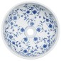 vidaXL Aufsatzwaschbecken Weiß und Blau Rund Ø41x14 cm Keramik vidaXL Aufsatzwaschbecken Weiß und Blau Rund Ø41x14 cm Keramik