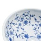 vidaXL Aufsatzwaschbecken Weiß und Blau Rund Ø41x14 cm Keramik vidaXL Aufsatzwaschbecken Weiß und Blau Rund Ø41x14 cm Keramik