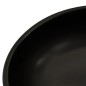 vidaXL Aufsatzwaschbecken Schwarz und Blau Rund Ø41x14 cm Keramik vidaXL Aufsatzwaschbecken Schwarz und Blau Rund Ø41x14 cm Keramik